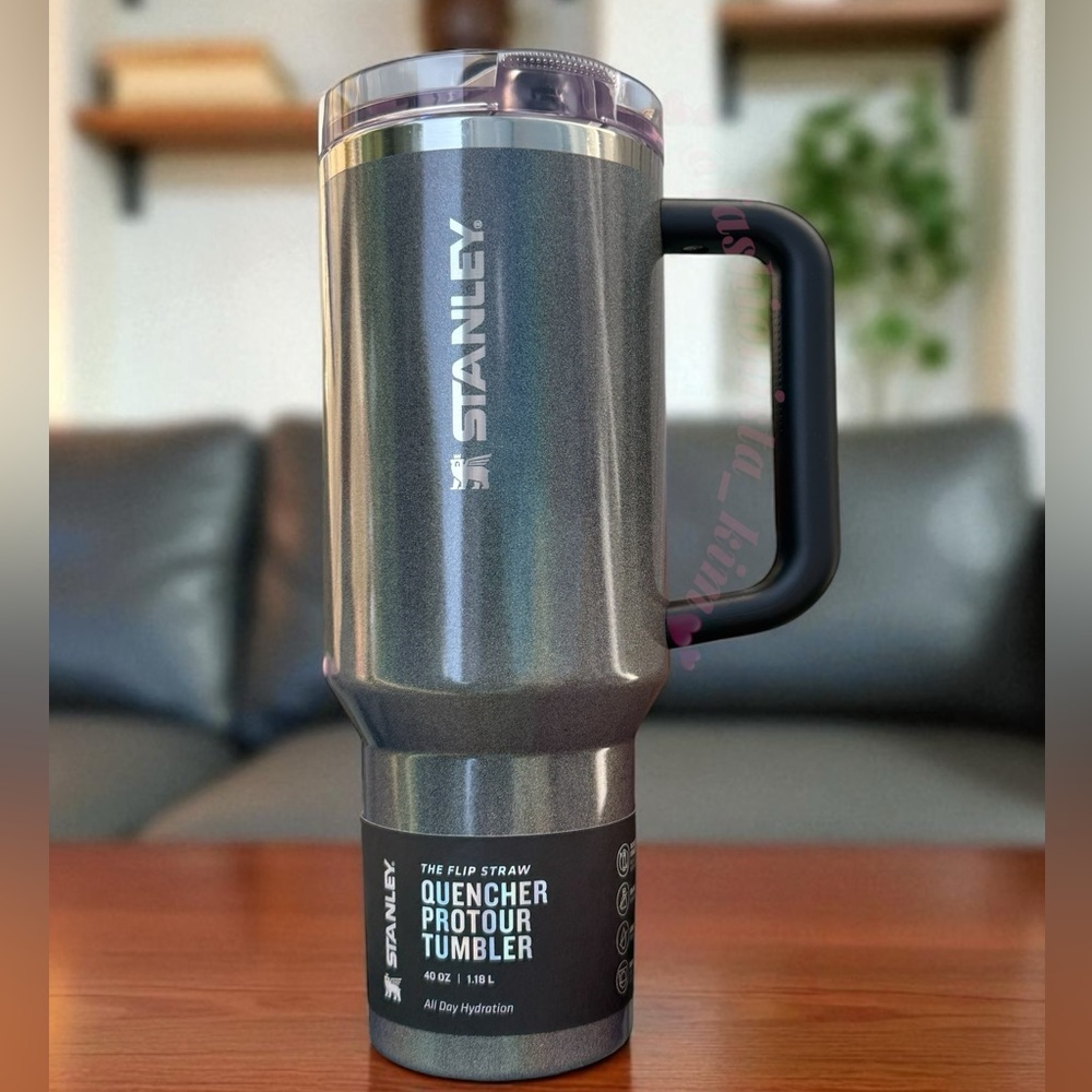 Midnight glitz stanley cup 40 oz Quencher Protour Tumbler NWT Authentic - Picture 1 of 12